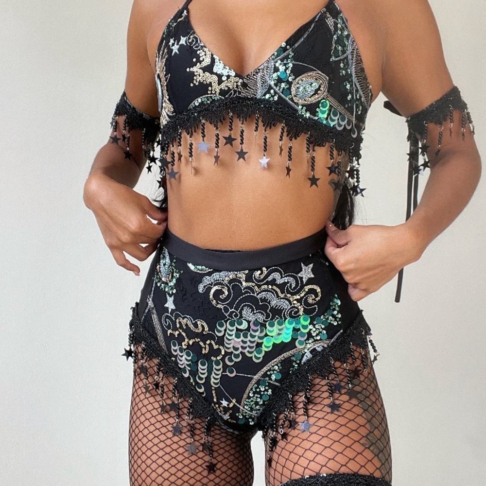 Rave/Festival Starry Sky Mini Set by FractalWitch